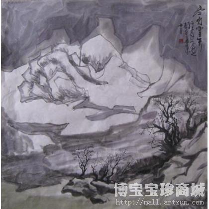 沈维义 冬 类别: 国画山水作品