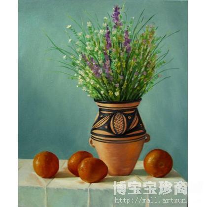 冯涛 花卉静物 类别: 油画X