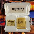 zippo1988年镀金蚀刻限量版礼盒装